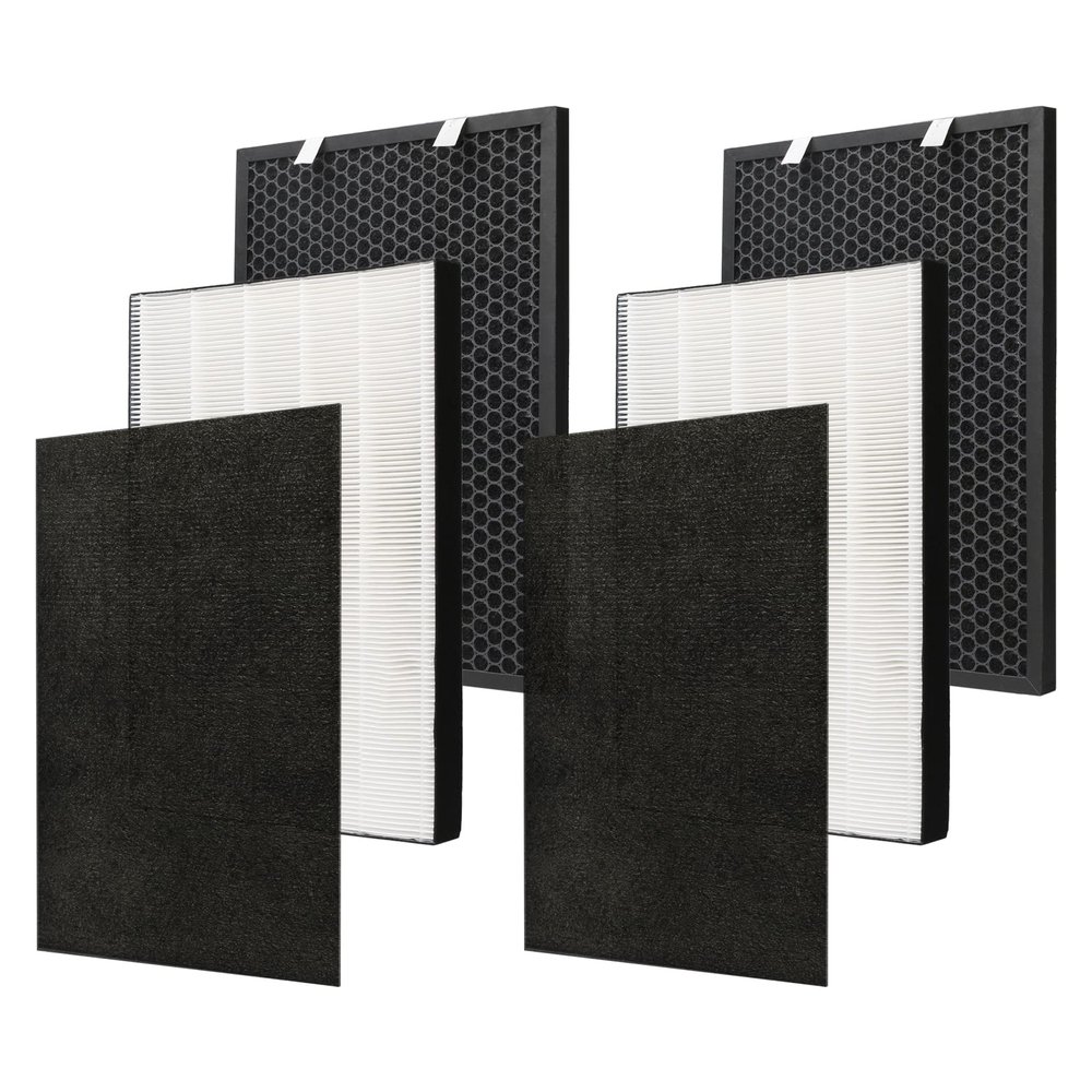 Air220 Air320 Replacement, 2678 Post Filter and 2677 Activated Carbon Pre Filter for Bissell Air220 Air320