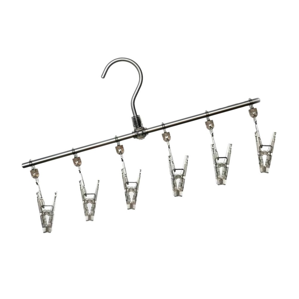 1pc Socks Drying Clips Lightweight Multi-use Clothespins for Home Laundry for Underwear and Garments Random