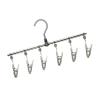 1pc Socks Drying Clips Lightweight Multi-use Clothespins for Home Laundry for Underwear and Garments Random view 1