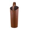 Umbrella stand Modern, Indoor Umbrella Holder for Entrance Floor Standing Leather Round Umbrella Bucket for Home and Office Lightweight Umbrella Holder Rack view 1