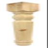 Highland Manor Wood Products Cheshire Dining Table Leg - 29" Tall x 4" Wide - Unfinished Wooden Kitchen Table Leg - (Maple) (1 Leg) view 1