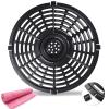 Air Fryer Replacement Parts, Round Grill Plate Crisper Plate for 3.7 QT Non-Stick Coating Air Fryer Accessories Rack Compatible with Gowise Chefman Dash Power, Dishwasher Safe view 1
