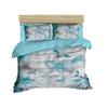 paradise RANFORCE 100% Cotton 3D Printed Butterfly Themed, Birds Bedding Set, Full/Queen Size Quilt/Duvet Cover Set, Comforter Included (5 Pieces) view 1