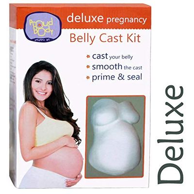 Deluxe Belly CAST KIT Pregnancy Casting Pregnant Mold Gesso Smoother