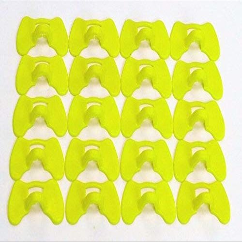 20pc Pinless Peepers Chicken Blinders Spectacles Yellow