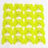 20pc Pinless Peepers Chicken Blinders Spectacles Yellow view 1