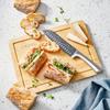 CUISINE::PRO Damashiro Santoku Knife (6.5" with Cutting Board) view 3