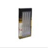Cuisine::pro Damashiro Japanese Steel Steak knife, Set of 4 - Premium Quality 420J2 Steel, Serrated Blades, Ice Hardened, Seamless Stainless Steel Handle view 3