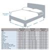 Mr Pandaa Extra Deep Bedsheet Set Fits 18 to 24 Inch Extra Thick Mattress, [4 Piece] Sheet Set, 800-Thread-Count 100% Egyptian Cotton- Sateen Weave Bed Sheets (Cal-King, Burgundy} view 4