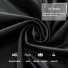 JHLD PU Leather Dining Chair Covers, Stretch Chair Slipcover Soft Waterproof Chair Protector Chair Covers for Dining Room for Kitchen Room Hotel-Black-Set of 2 view 4