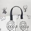 KUNRO Kids Laundry Hamper Clothes Gift Basket Storage Laundry Baskets Organizer Bin with Handles for Nursery Room view 4