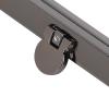 Oumefar 6PCS Metal Wallet Frame Clasp Straight Side Handbag Making Supplies Hardware Accessories Iron Lightweight 19cm (Gun Gray) Home Oumefar Wallet Frame view 2