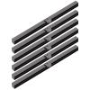 Oumefar 6PCS Metal Wallet Frame Clasp Straight Side Handbag Making Supplies Hardware Accessories Iron Lightweight 19cm (Gun Gray) Home Oumefar Wallet Frame view 4