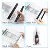 LIVEBAY 5 Pack Reusable Wine Bag for Travel Wine Bottle Protector Sleeve for Airplane Car Cruise Protection Luggage Leak-proof view 3