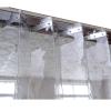 Strip Curtain, Foldable Transparent Screen, 1.2mm Thicker PVC Seamless Connection Weatherproof Insulation with Aluminum Alloy Hanging Rail for Balcony, Porch (Size : 1.40x2.54m) view 1