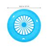 Hemoton Reusable Bbq Plate Holders 10-Pack 10.62 Inch Plastic Dinner Plates Lightweight Barbecue Trays for Outdoor Picnics Family Gatherings Camping view 2