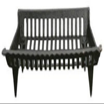 BluePrints CG30 30 in. Black, Cast Iron Fireplace Grate