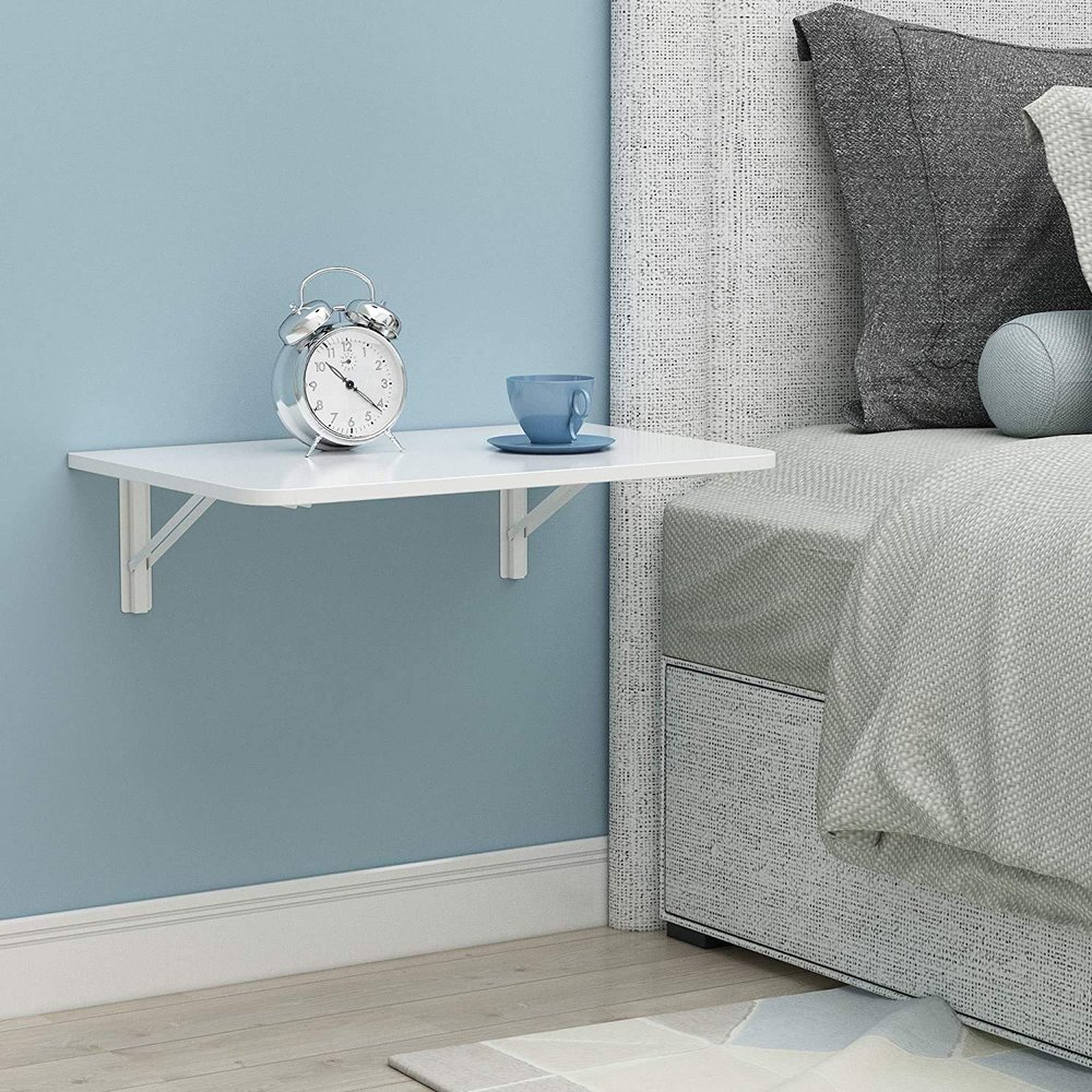 WANGPP Invisible Folding Table, Learning Book Table Computer Desk, for Study Bedroom Bathroom Or Balcony