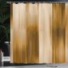 Ambesonne Earth Tones Shower Curtain, Abstract Modern Design Ombre Inspired Smooth Color Transitions, Cloth Fabric Bathroom Decor Set with Hooks, 69" W x 75" L, Pale Coffee view 3