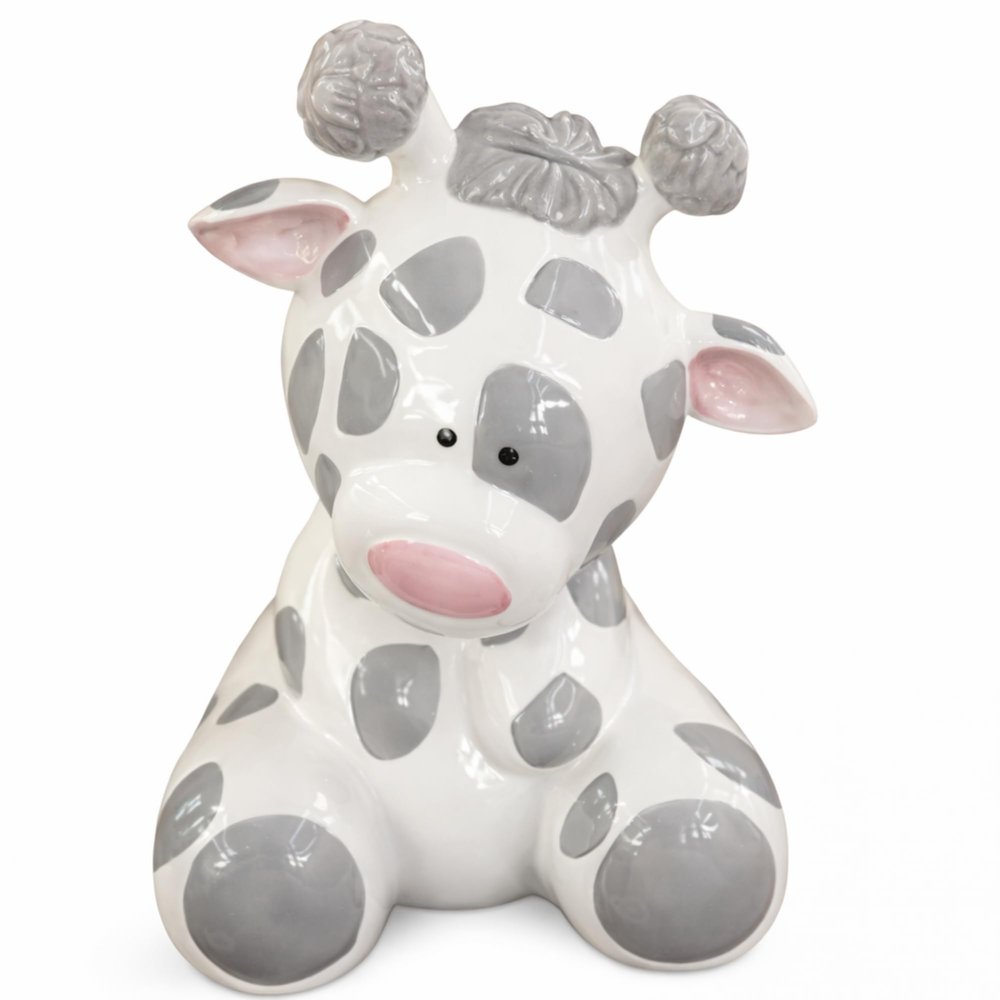 Blue Sky Ceramics Giraffe Bank, Multi