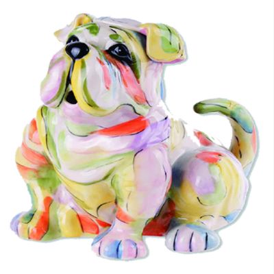 Blue Sky Ceramics Bulldog Teapot, Multi (13095)