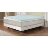 Independent Furniture Supply Co. 3" Gel Memory Foam Combo Bed Topper King Memory Foam Blue-White view 1