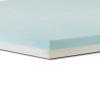 Independent Furniture Supply Co. 3" Gel Memory Foam Combo Bed Topper King Memory Foam Blue-White view 3