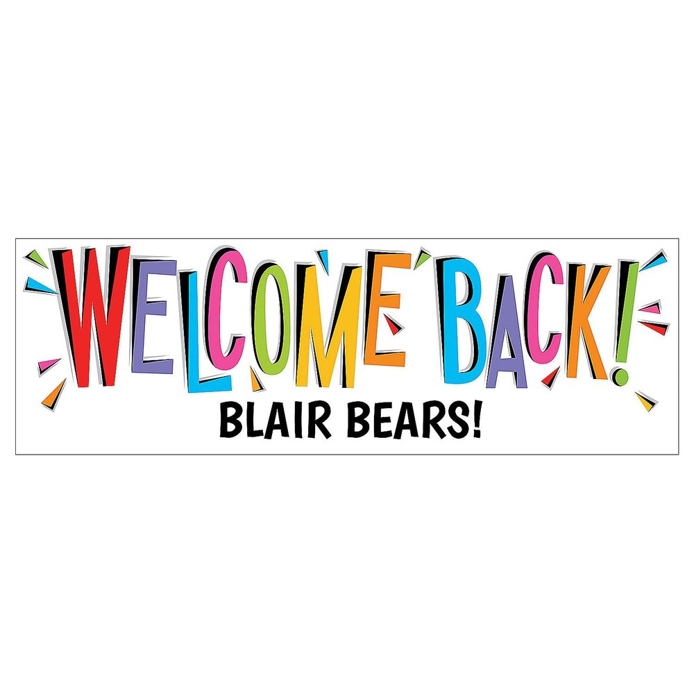 52" x 17" Welcome Back Custom Banner - Small