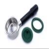 54mm Bottomless Portafilter for Breville Barista Expresso, BES860XL, BES870XL, BES878BSS, BES880BSS, BES810BSS,BES840XL, BES450, BES500 bundle with 2 Cup Single Wall Basket, Gasket and Cleaning Disc view 2