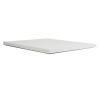 Independent Furniture Supply Co. 3" Memory Foam Slab Topper Queen Memory Foam White view 3