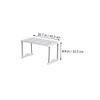Cabilock Space-Saving Stackable Shelves Bathroom Storage Rack for Draining Organizing view 2
