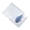 MITOB 100 Pieces Stand Up Mylar Bags Plastic Window Pouch for Zip Food Storage Lock Aluminum Foil Bag Candy Packing Zipper Lock Resealable (4.3x6.3 inch, White) view 3