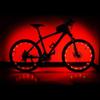 Red LED Bicycle Bike Cycling Rim Lights Manual Open & Close Wheel Spoke Light String view 2