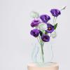 1pc Creative Semitransparent Acrylic Flower Vase for Home Decoration Unique Plant Container for Indoor and Office Use Elegant Centerpiece for Parties and Events view 3