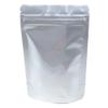 MITOB 100 Pcs Stand Up Silver Mylar Bags Resealable Plastic Window Pouch view 2