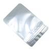 MITOB 100 Pcs Stand Up Silver Mylar Bags Resealable Plastic Window Pouch view 4