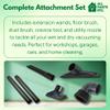 ALL PARTS ETC. 2 1/2 inch Attachments & Accessories 2.5 Wet Dry Vac - Extension Wands, Floor Brush, Dust Brush, Crevice Tool, Utility Nozzle, Compatible with Shop Vac - 6-Pack Attachments view 3