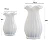 Indoor Gardening Flower Arrangement Creative Ceramic Vase, Lotus Leaf Shaped Vase Living Room Storage Box Wine Cabinet Decorative Vase Fresh Flowers Dried Flower Art Vases Rose vases view 2