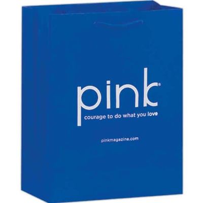 AAB 2L8410 8 in. x 10 in. Gloss Laminated Euro Tote Paper Shopper - Pack of 100