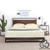 MGPS 100% Giza Egyptian Dreams Cotton, [4 PCs] 12" Deep Pocket Bed Sheet Set, Giza-Cotton-My-Sheets-&-Pillow-Cases, Finest Long Staple, Soft Sateen Weave |California King, Ivory| view 3