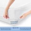 MGPS 100% Giza Egyptian Dreams Cotton, [4 PCs] 15" Deep Pocket Bed Sheet Set, Giza-Cotton-My-Sheets-&-Pillow-Cases, Finest Long Staple, Soft Sateen Weave |Queen-XL, Taupe| view 4