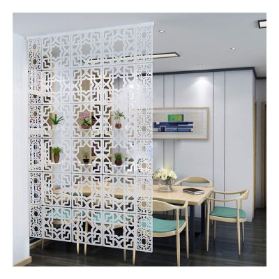 GDMING Wood&Plastic Hanging Room Divider, Partition Curtain, Folding Entrance Decoration Cut Panel Screen for Living, Dining, Study,Sitting-Room, Hotel, 2 Sizes (Color : 20pcs, Size : 29x29cm)