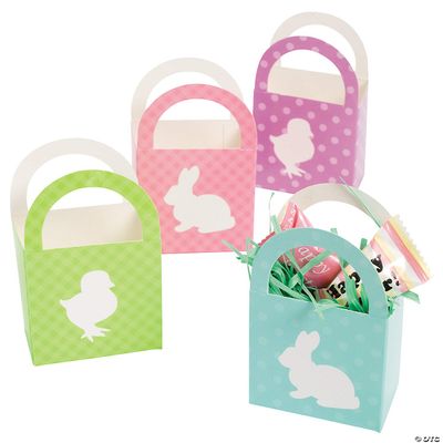 12 Piece(s) Mini Easter Baskets
