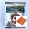 2PCS Instant Ice Cooling Towel Pads Sports Workout Fitness Gym Yoga Hiking - Orange view 1