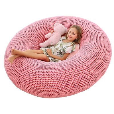 ROPECUBE Sensory Teaching Aids, Children's Tire Inflatable Sofa, Training Equipment, Immersion Sofa, Lazy Sofa Set, Lounger Chair for Kids,for Indoor Early Education Kindergarten,Bedrooms (Pink)