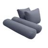 Prolinemax |SLIPCOVER ONLY|S1 Outdoor Daybed Mattress Bolster Backrest Cushion Covers Knife Edge Full AD001 view 3