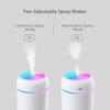AISHNA Humidifier Colorful Cool Mini Humidifier,Essential Oil Diffuser Aroma Essential Oil USB Cool Mist Humidifier,2 Adjustable Mist Modes, Super Quiet,for Car,Office,Bedroom(White) view 2