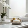 5-inch Octopus Soap Dish - Loyal Gold Resin Bathroom Decor with Mother & Baby Design, Cast Iron Inspired Coastal Organizer view 4