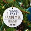2020 Ornament Funny Pandemic Christmas Ornament Bear Delaware DE - Your City Ornament for Home Decor, Christmas Decoration view 1
