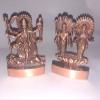 2 pic Kali MATA GANGA MATA God Idol Statue for Home Decor Pooja with mahadev pariwar God Shivji Home Dcor Ornaments Metal Sculptures Temple Decoration Idols Hindu view 4
